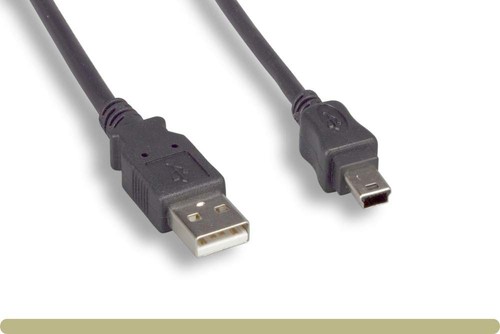 Cavo usb per fotocamera - fotocamera, mini-b